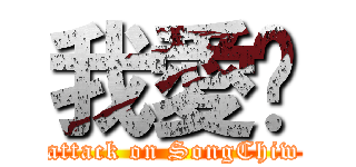 我愛你 (attack on SongChiw)