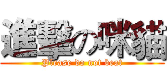 進擊の咪貓 (Please do not beat)