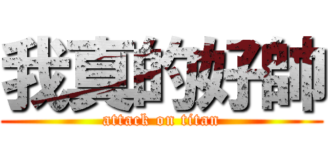 我真的好帥 (attack on titan)