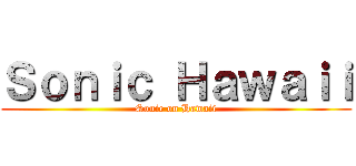 Ｓｏｎｉｃ Ｈａｗａｉｉ (Sonic on Hawaii)