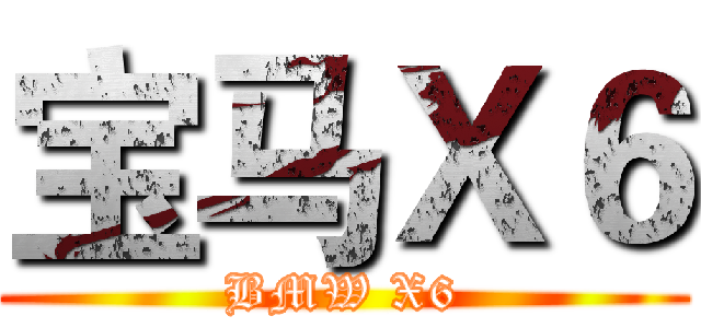 宝马Ｘ６ (BMW X6)