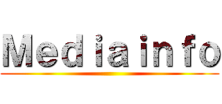 Ｍｅｄｉａｉｎｆｏ ()