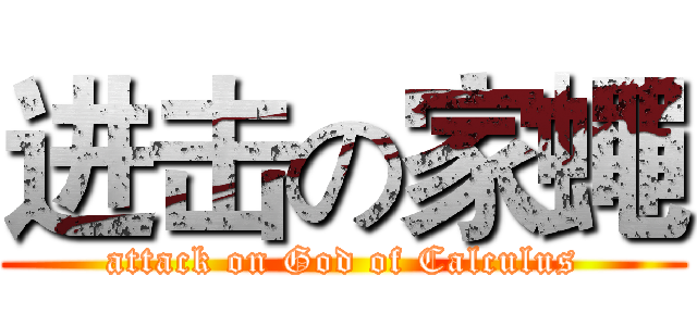 进击の家蠅 (attack on God of Calculus)