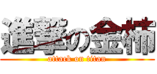 進撃の金柿 (attack on titan)