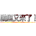 颱風又來了！ (attack on titan)