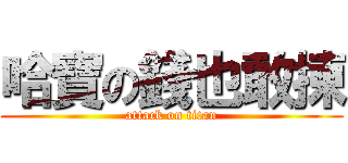 哈寶の錢也敢揀 (attack on titan)