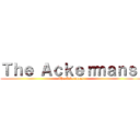 Ｔｈｅ Ａｃｋｅｒｍａｎｓ  (The Ackermans )