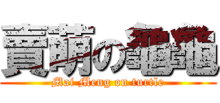 賣萌の龜龜 (Mai Meng on turtle)