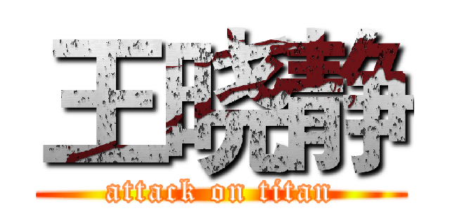 王晓静 (attack on titan)