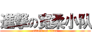 進撃の宽柔小队 (attack on titan)