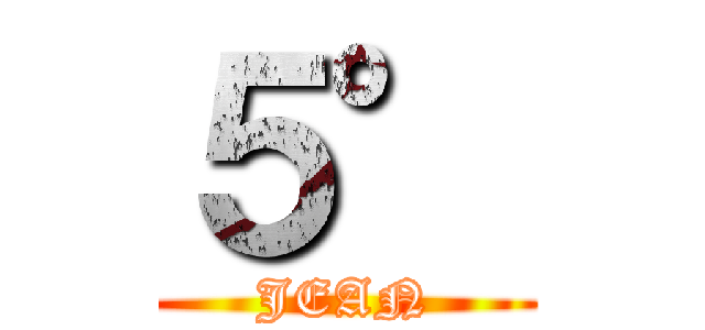５° (JEAN)