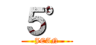 ５° (JEAN)