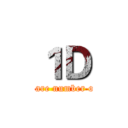 １Ｄ (we are number one)