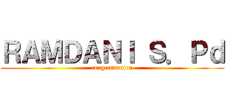 ＲＡＭＤＡＮＩ Ｓ．Ｐｄ (congratulation)