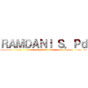 ＲＡＭＤＡＮＩ Ｓ．Ｐｄ (congratulation)