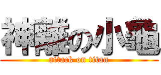 神離の小龜 (attack on titan)