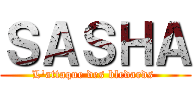 ＳＡＳＨＡ (L'attaque des bledards )