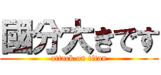國分大きです (attack on titan)