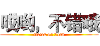 哎哟，不错哦 (attack on titan)