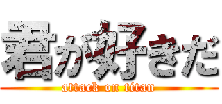 君が好きだ (attack on titan)