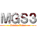 ＭＧＳ３ (Snake Eater)