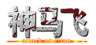 神马飞 (attack on titan)