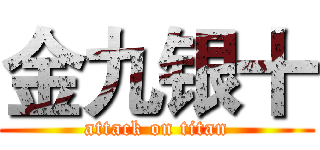 金九银十 (attack on titan)
