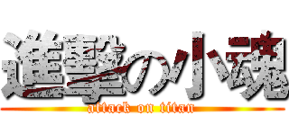 進擊の小魂 (attack on titan)
