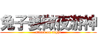 兔子要做夜游神 (attack on night)