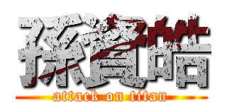 孫資皓 (attack on titan)