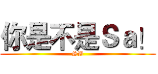 你是不是Ｓａ！ (SB)
