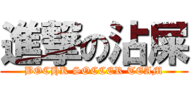 進撃の沾屎 (BOCHK SOCCER TEAM)