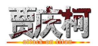 贾庆柯 (attack on titan)