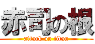 赤司の根 (attack on titan)