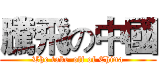 騰飛の中國 (The take-off of China)