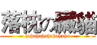 落枕の臟貓 (hahahahahahahaha)