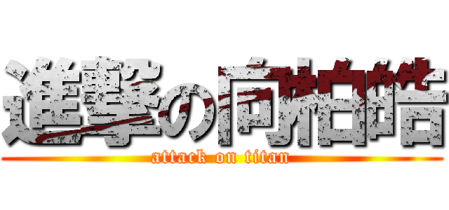 進撃の向柏皓 (attack on titan)