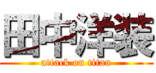 田中洋装 (attack on titan)