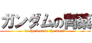 ガンダムの胃薬 (be the best in the world)