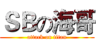 ＳＢの海哥 (attack on titan)