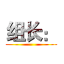 组长： ()