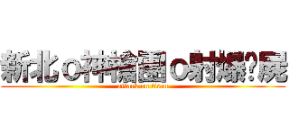 新北ｏ神槍團ｏ射爆殭屍 (attack on titan)