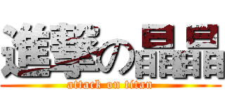 進撃の晶晶 (attack on titan)