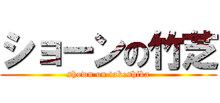ショーンの竹芝 (shown on takeshiba)