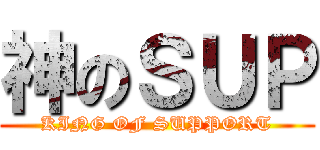 神のＳＵＰ (KING OF SUPPORT)