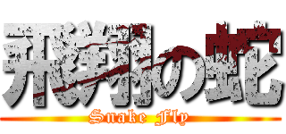 飛翔の蛇 (Snake Fly)