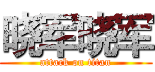 晓军晓军 (attack on titan)