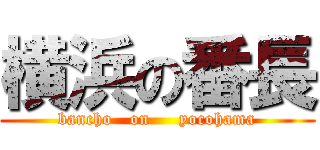横浜の番長 (bancho   on     yocohama)