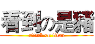 看到の是豬 (attack on titan)