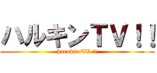 ハルキンＴＶ！！ (harukin TV !!)